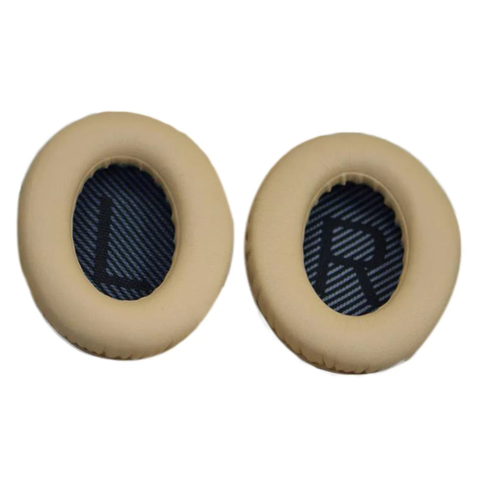 Replacement Ear Pads for Over-Ear Headphones - PU Leather Memory Foam Ear Cushions, 1 Pair