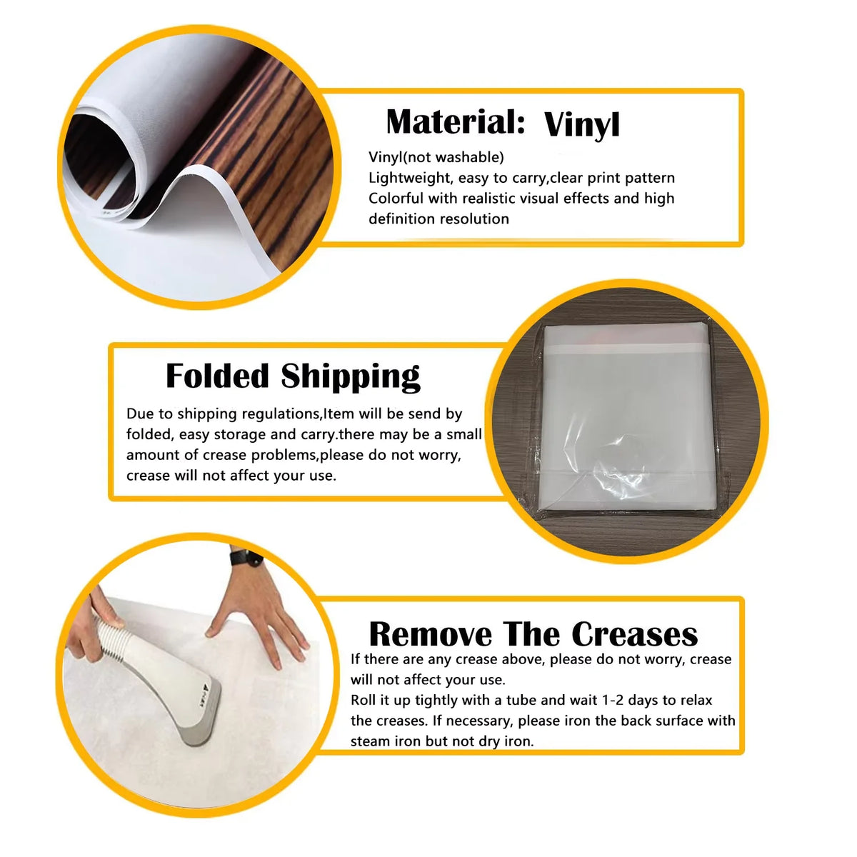 Christmas Photography Backdrop - Santa, Tree & Fireplace Winter Snow Wood Floor Portrait Background