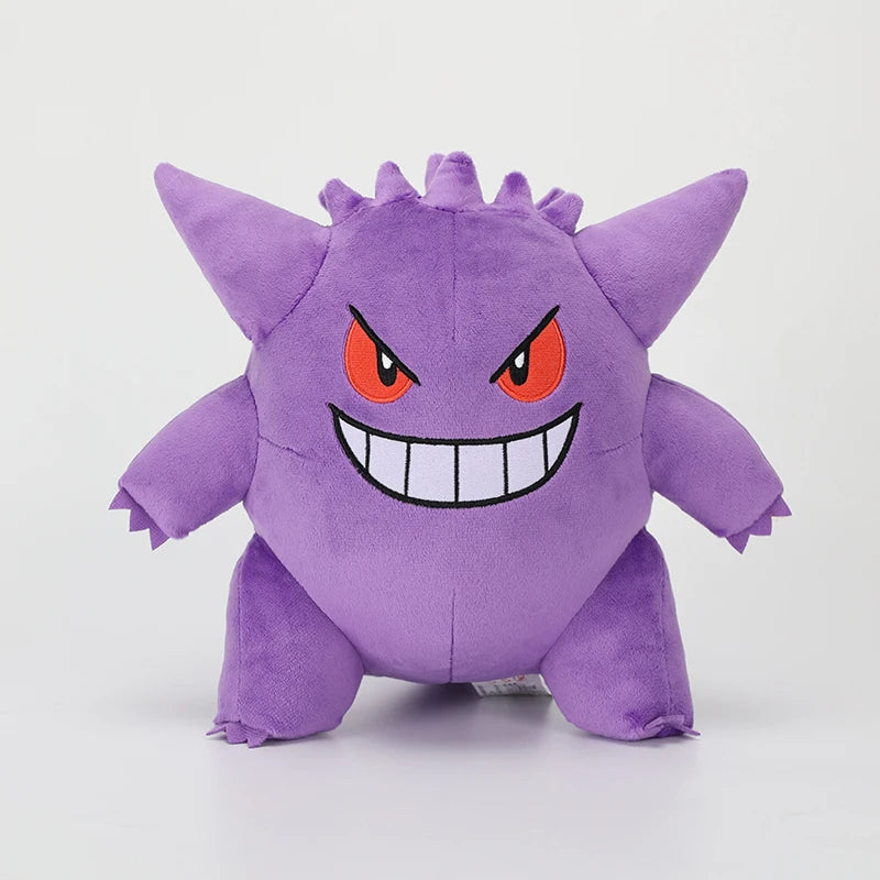 Gengar Plush Toy 24cm (9.4in) – Cute Ghost Cartoon Soft Stuffed Doll for Kids Birthday Gift