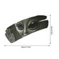 3D Alien Cracked Car Vinyl Sticker Decal Self-Adhesive Scratch Cover — 11.8 x 7.87 cm (4.65 x 3.10 in)