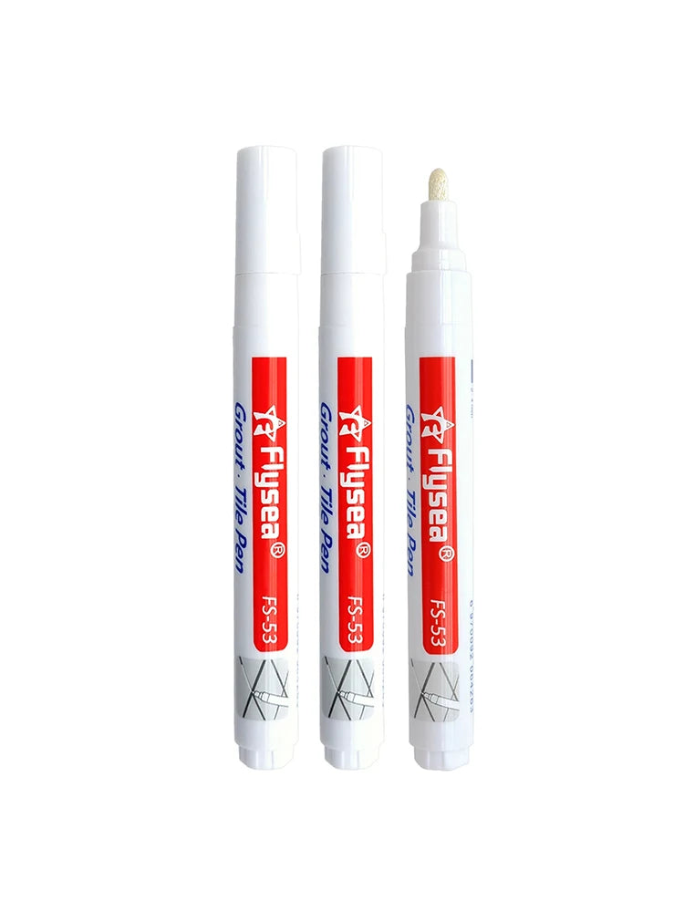 10-Pack 45mm Waterproof Permanent Marker Pens – Long-Head Quick-Dry for Woodworking & Construction, Deep-Hole Marking, Non-Toxic Black Red Blue
