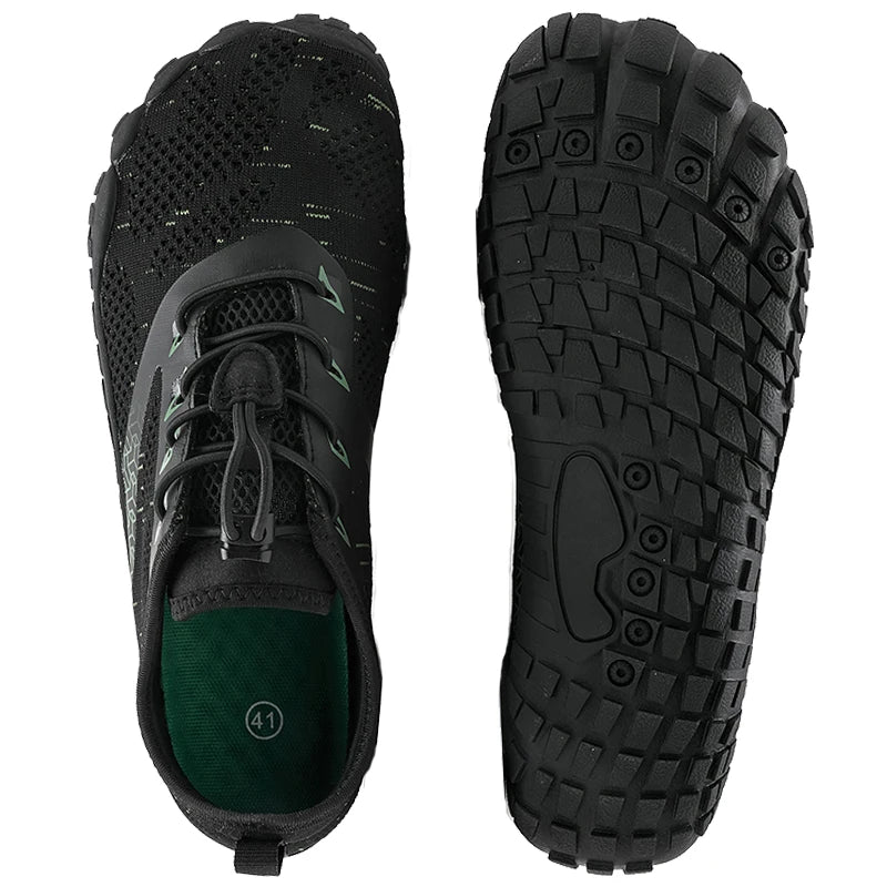 Men's Breathable Cotton Lace-Up Casual Shoes Lightweight EVA Sole Spring/Autumn