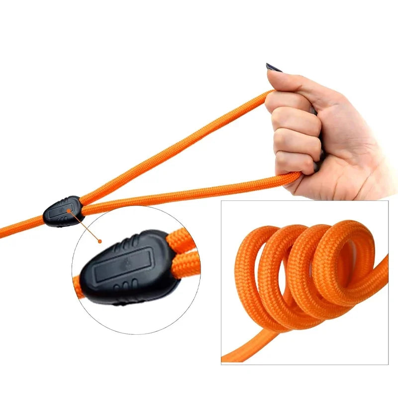 Heavy-Duty Nylon Dog Training Leash – 5m / 10m / 15m (16 / 33 / 49 ft) Long Recall & Agility Lead for Medium to Large Dogs
