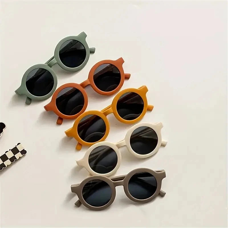 Baby & Toddler Sunglasses - Soft-Tone Kids Shades for Photo Props and Outdoor Wear