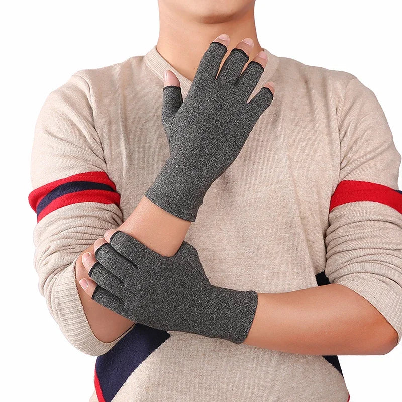 Compression Arthritis Gloves Wrist Support for Joint Pain Relief - Unisex Therapy Hand Brace