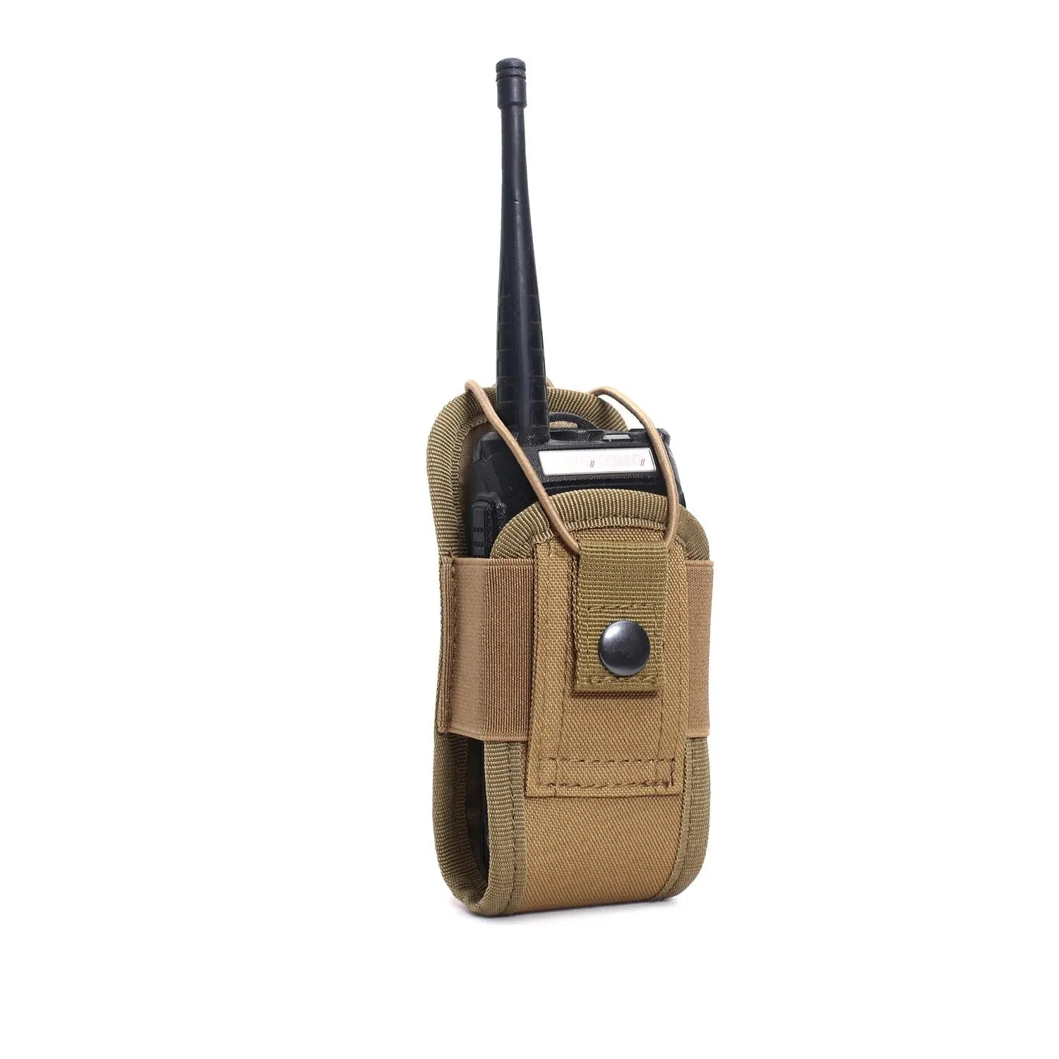 MOLLE Radio Pouch 1000D Nylon Walkie-Talkie Holster, Tactical Carry Bag for Hunting Camping Hiking
