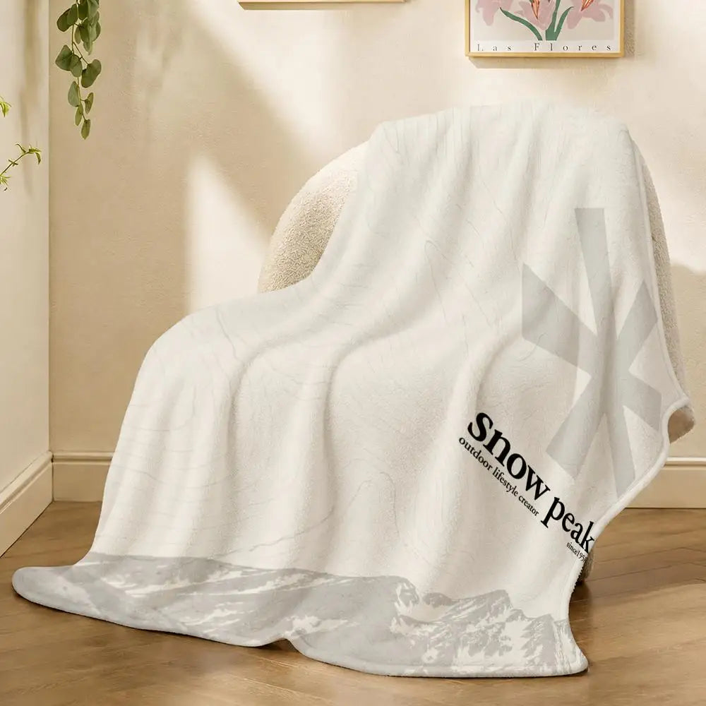Soft Plush Flannel Throw Blanket - Lightweight Warm Sofa & Bed Throw for Travel and Home Decor (29.5–78.7 in | 75–200 cm)