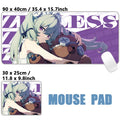 XXL Anime Gaming Mouse Pad – Hoshimi Miyabi & Evelyn Ellen Desk Mat, Large Keyboard Mousepad with Non-Slip Silicone Base