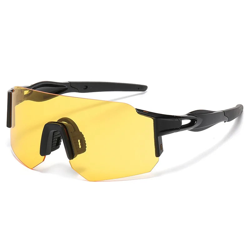 Oversized Square Ski Sunglasses – Unisex Large Protective Sports Goggles for Skiing, Riding and Driving