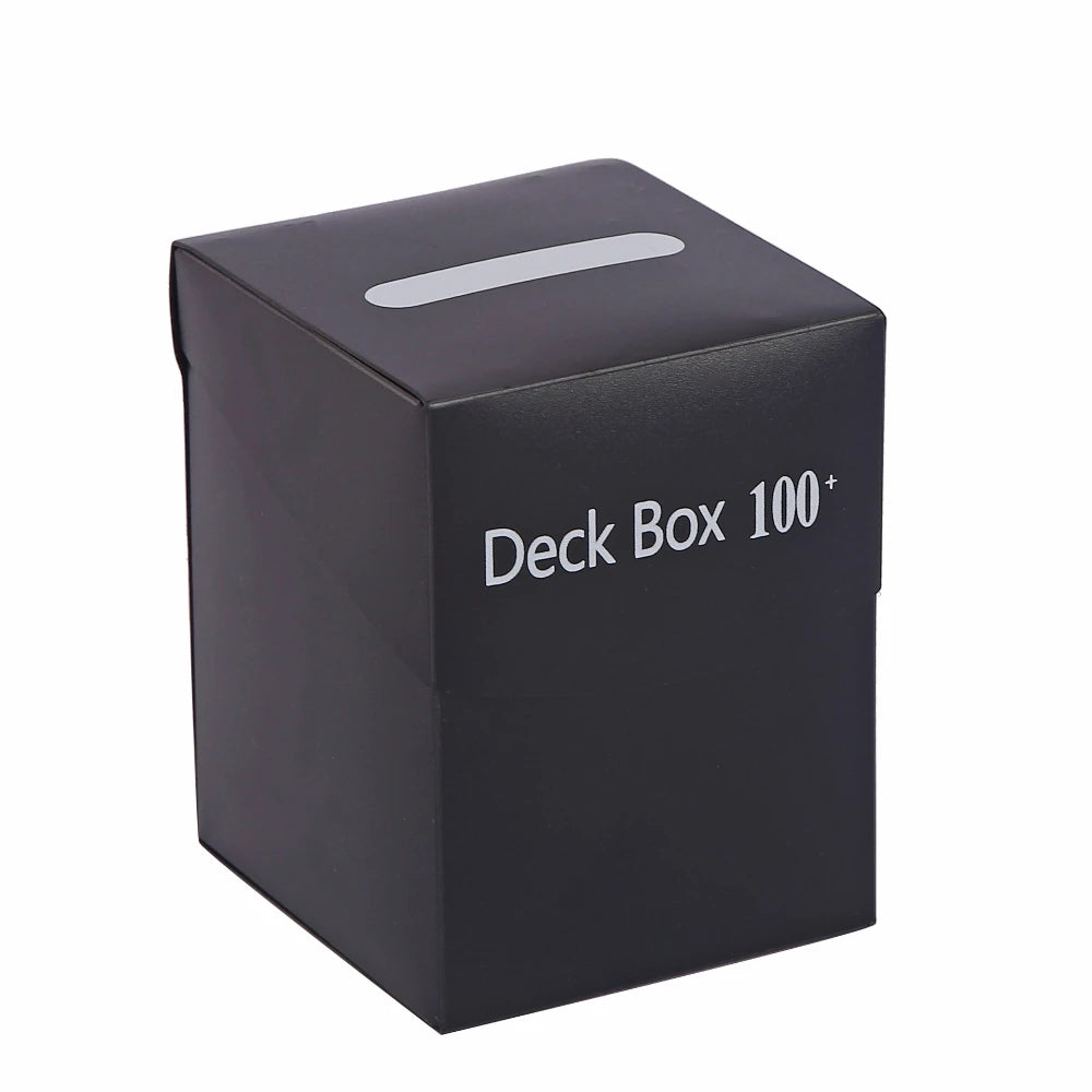 Deck Card Storage Box for 100+ Cards – Playing Card Carrying Case for Trading & Baseball Cards, Portable Deck Box for Games