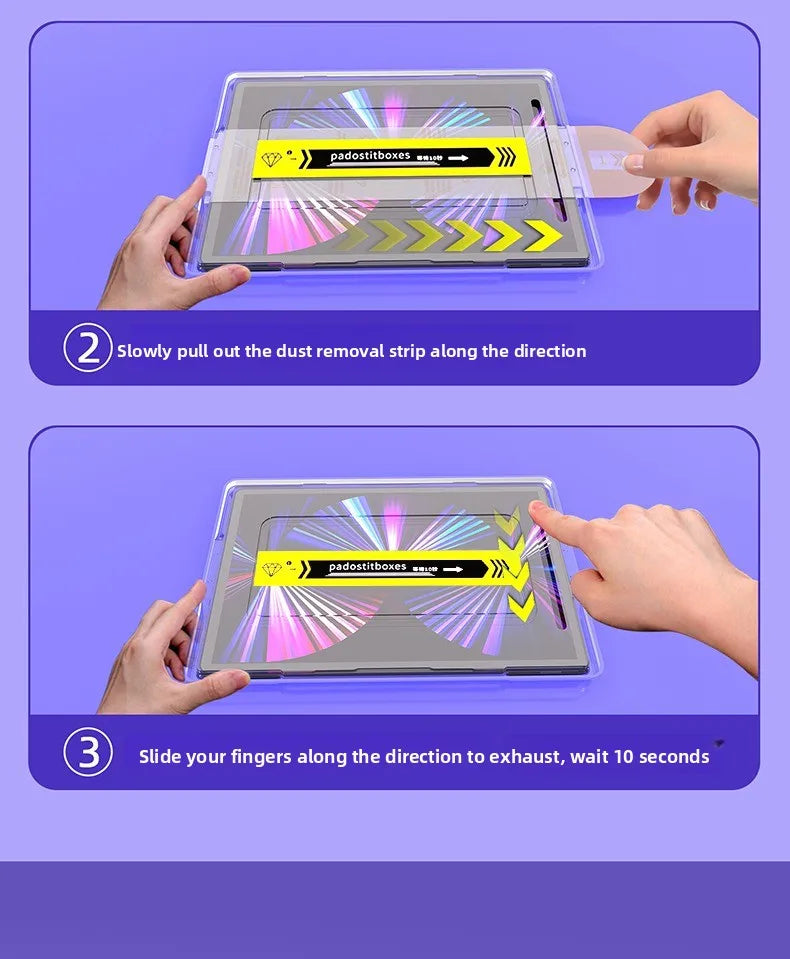 Tempered Glass Screen Protector for iPad — Compatible with iPad Pro 12.9, iPad Pro 11, iPad Air & iPad Mini — 1 Pack