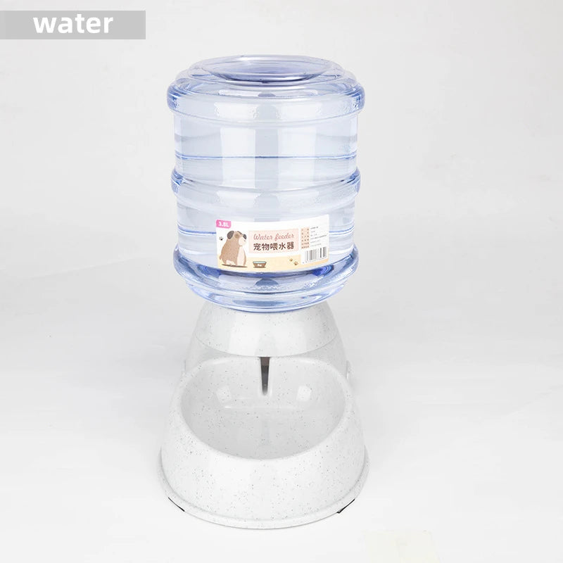 Large Capacity Automatic Pet Food and Water Bowl for Dogs & Cats
