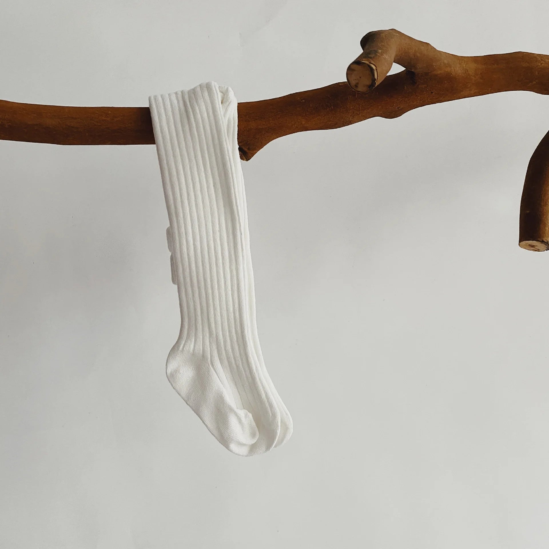 Baby Girl Cotton Tights - Knitted Infant & Toddler Pantyhose, Soft Stockings for Newborns & Kids
