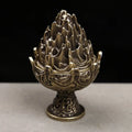 Portable Incense Burner Small Tabletop Ornament for Home & Office Aromatherapy Decor Collectible