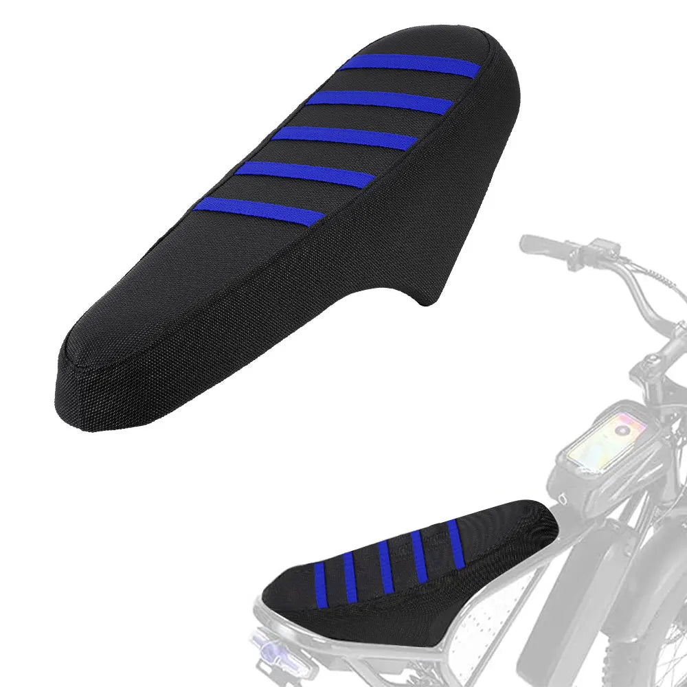 Waterproof Non-Slip PVC Seat Cover for Motorcycle, E-Bike & Scooter — Anti-Slip Particle Design, Universal Seat Protector