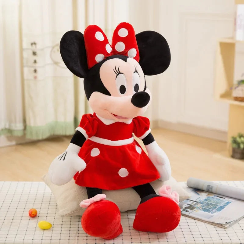 Mickey & Minnie Mouse Plush Toys Soft Stuffed Dolls Gift for Kids