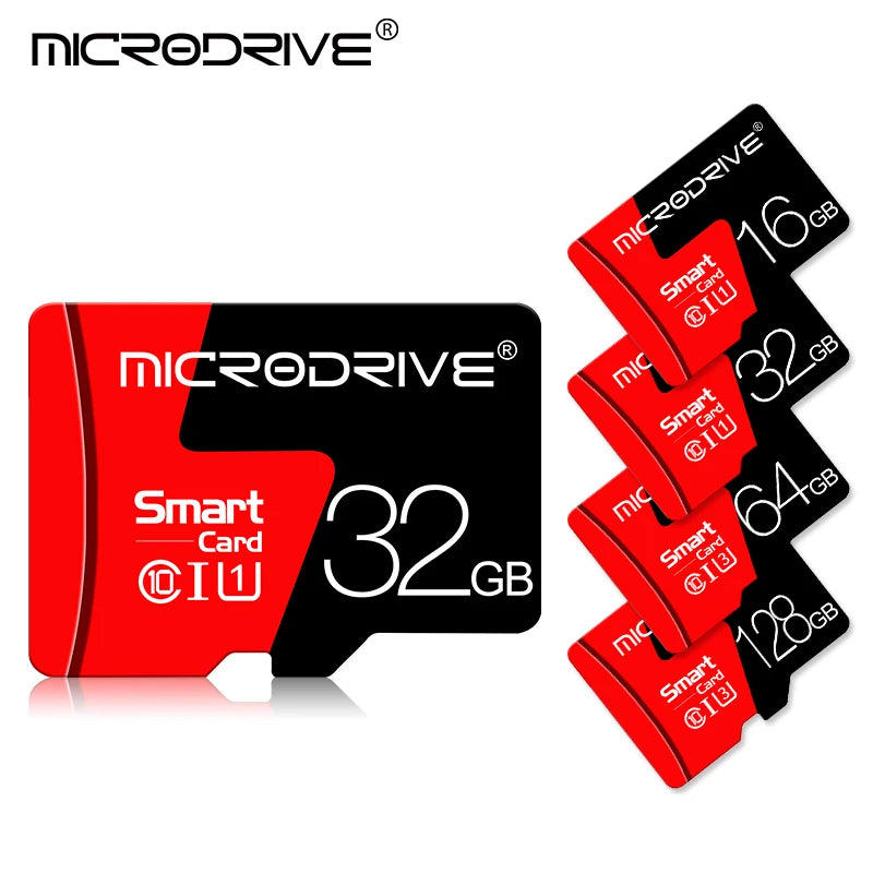 High-Speed MicroSD Memory Card — 4/8/16/32/64/128/256GB | Class 10 UHS-I U3, V10, A1