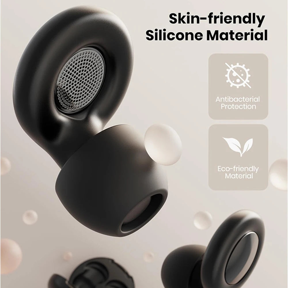 25dB Silicone Ear Plugs for Sleeping – Reusable Noise Reduction Earplugs for Sleep, Study, Work, Concerts