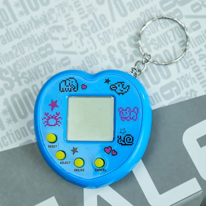 Nostalgic Handheld Virtual Pet Game - Electronic Digital Pet Toy with 168 Pets
