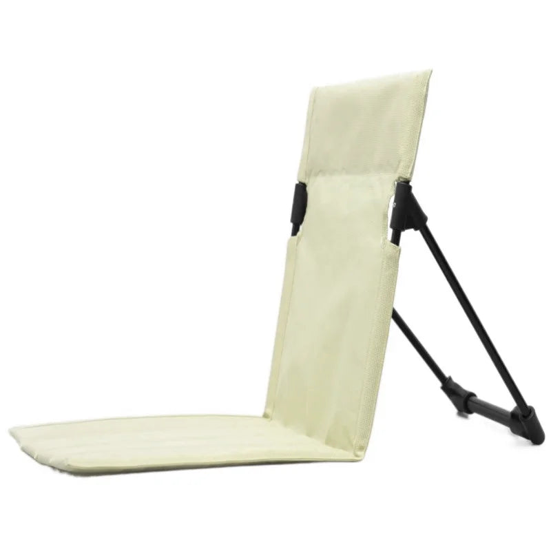 Ultra-Light Folding Camping & Beach Chair – Portable Aluminum Alloy, 600D Oxford Fabric, Compact (20.1 x 9.4 in / 51 x 24 cm)