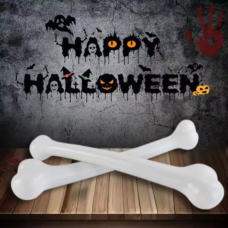 Halloween Large Fake Bone Prop 15 x 2.8 in (38 x 7 cm) – Haunted House, Party & Prank Decoration