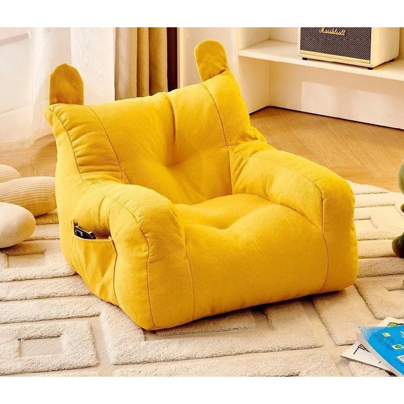 Kids Reading Nook Chair Cute Patch Toddler Armchair for Bedroom, Playroom & Study