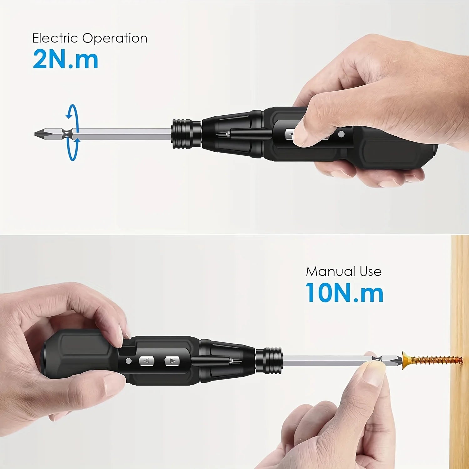 Rechargeable Cordless Electric Screwdriver Set – Portable Quick Repair Tool for Home & Electronics