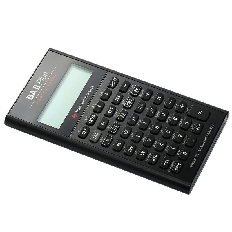 Financial Calculator for CFA & FRM Exams — 10-Digit Professional Finance Calculator with TVM, Amortization & Advanced IRR