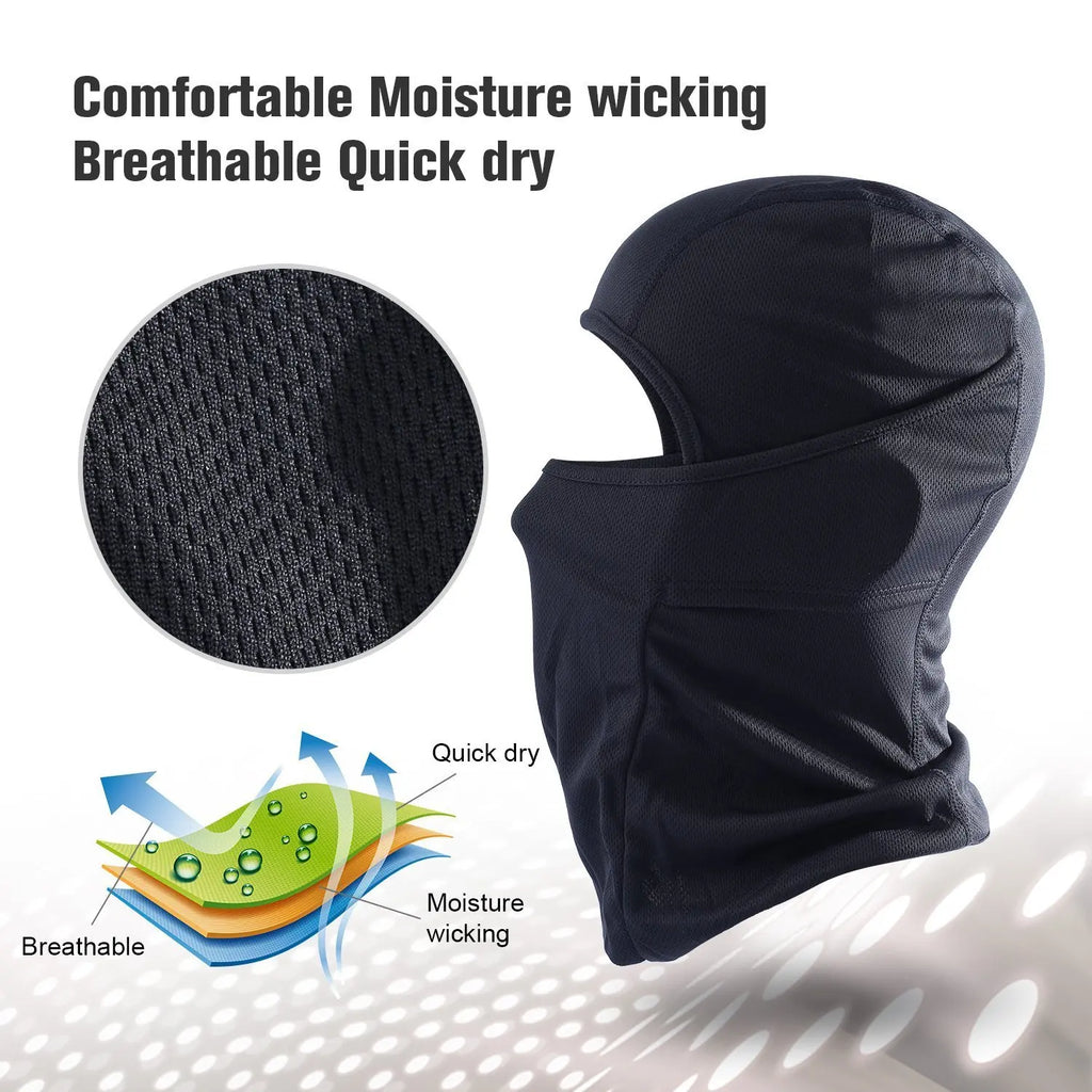 Balaclava Ski Mask - Breathable Full Face Cover for Men and Women, Windproof Neck Gaiter for Skiing & Outdoor Sports