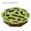 Interactive Cat Puzzle Toy Felt Maze Tunnel with Bell Ball Indoor Cat Enrichment Toy