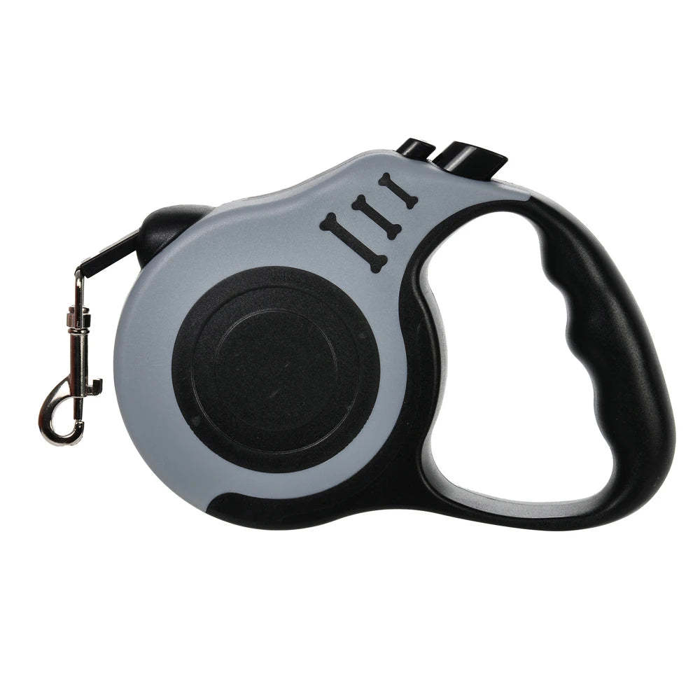 Retractable Nylon Dog Leash 3m/5m (9.8 ft/16.4 ft) Adjustable Lead for Small and Medium Dogs and Cats