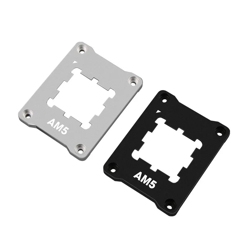 Aluminum AM5 CPU Anti-Bend Bracket - Universal AMD Socket Retention Holder with Screws & Tool