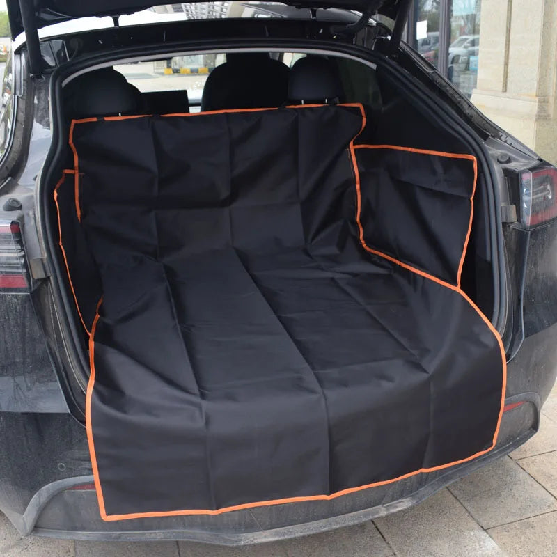 Waterproof Dog Car Seat Cover Hammock — Universal Rear Seat Protector for Small, Medium & Large Dogs, 185 x 105 x 38 cm (73 x 41 x 15 in)