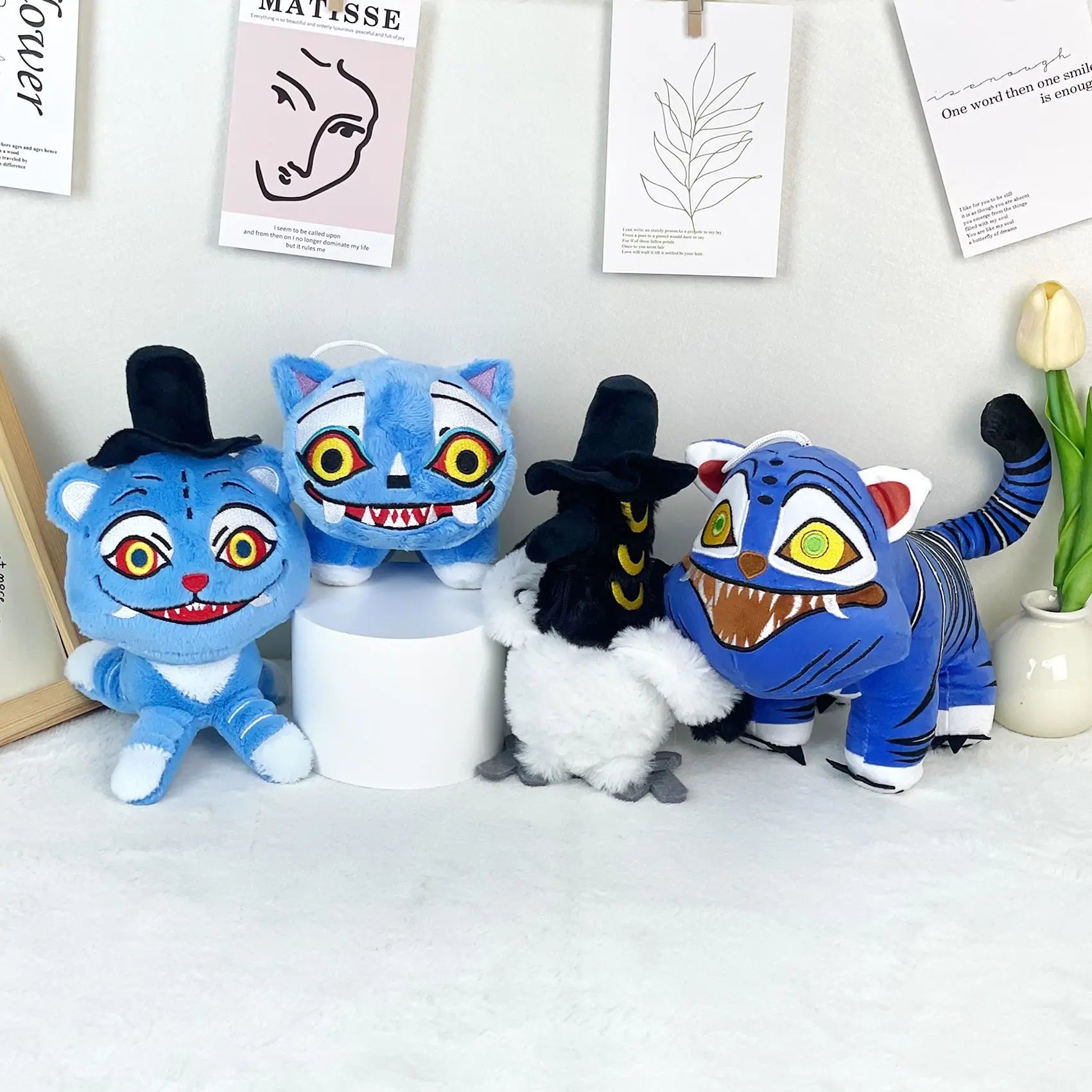 Anime K-Pop Demon Hunter Plush Doll Rumi Mira Zoey - Character Plush Toy for Fans, Party Favors & Desk Decoration