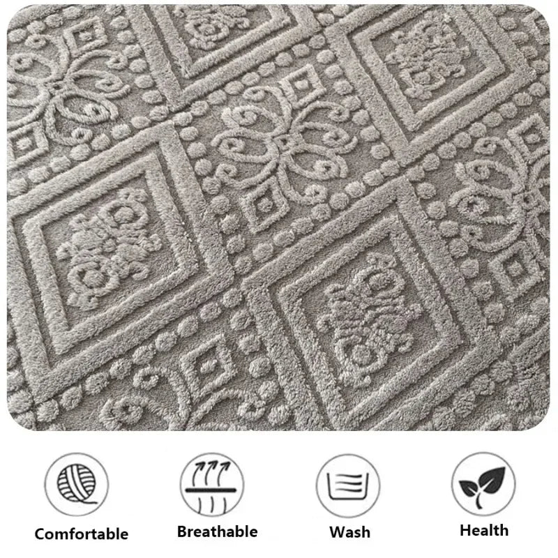 Coral Plush Fitted Mattress Cover – Thick Warm Anti-Slip Elastic Fitted Sheet, Breathable Soft Bed Protector