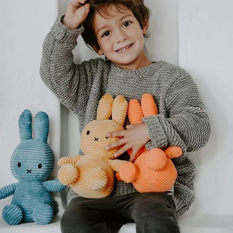 Cute Cotton Plush Bunny Doll - Soft Sleeping Cuddly Toy for Baby & Kids, Easter Gift & Nursery Decor