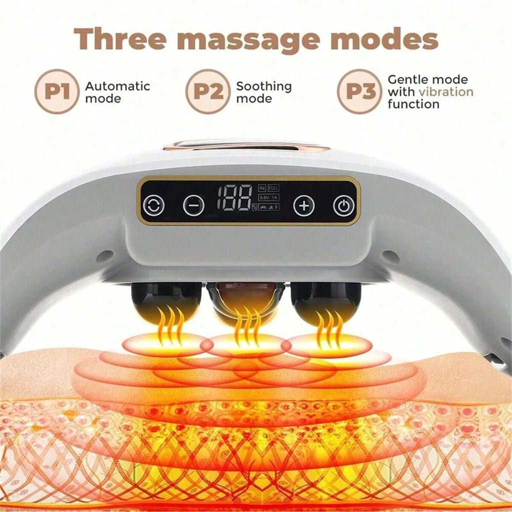 Electric Abdominal and Knee Massager Vibrating Body Massage Device for Pain Relief