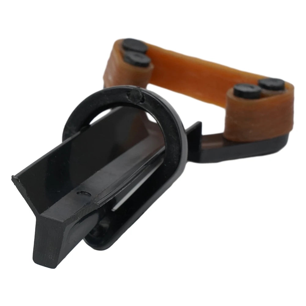 Billiard Cue Head Clip Clamp 90 x 45 mm (3.54 x 1.77 in) Elastic Plastic Snooker Cue Repair Fastener