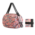 Foldable Waterproof Reusable Shopping & Travel Tote – Compact 3.1×3.3 in Folded / 15.7×15.7 in Unfolded (40×40 cm) – Large Capacity