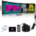 RGB LED Matrix Panel for Car & Truck — Programmable Bluetooth App-Controlled Scrolling Display (16x32, 16x64, 20x64, 16x96)