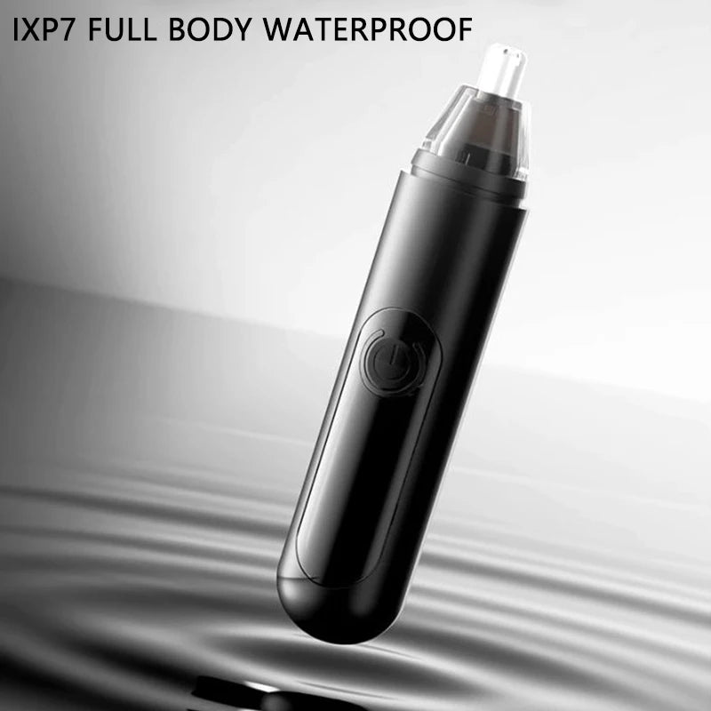 USB Rechargeable Nose & Ear Hair Trimmer for Men Portable Cordless Groomer