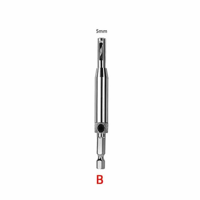 HSS Self-Centering Hinge Drill Bit for Door & Cabinet 1pc 5/64–1/4 in (2.0–6.3 mm) Wood Reaming & Countersink Tool