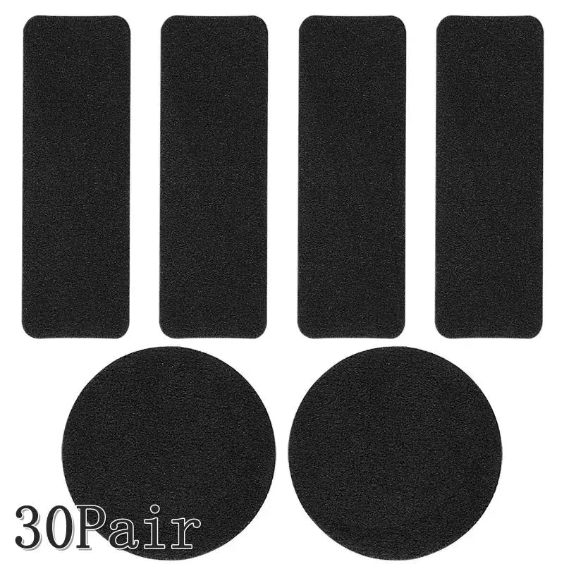 6-Pack Adhesive Shoe Repair Patches for Sports Shoes, Heel & Inner Lining Protectors