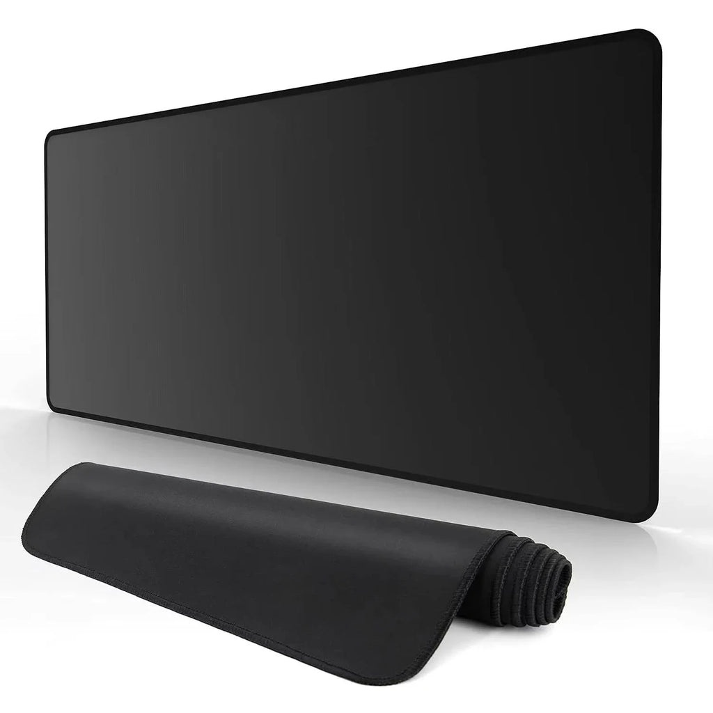 XXL Mouse Pad 900x400 mm (35.4 x 15.7 in) White Gaming Desk Mat – Waterproof Non‑Slip Stitched Edge