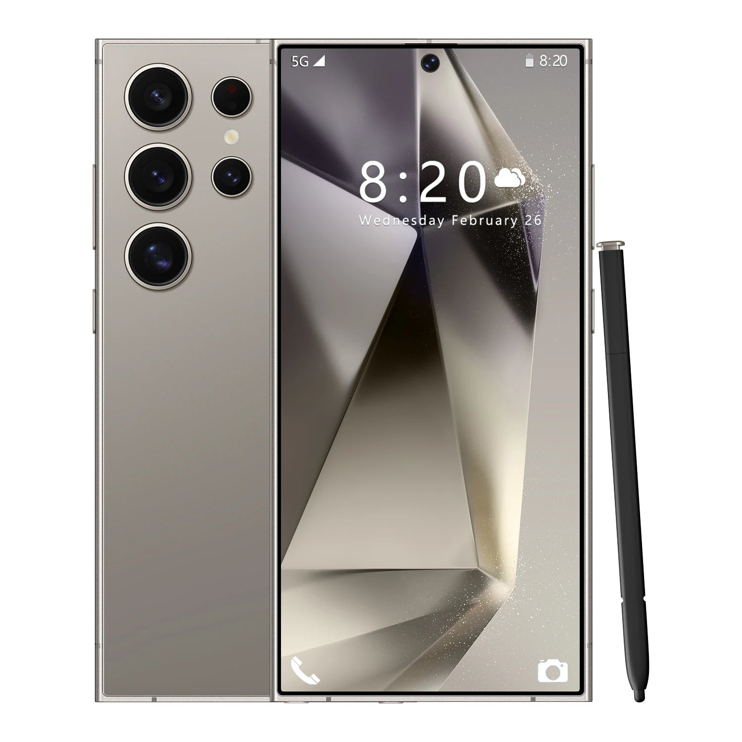 Android Smartphone 6.8-inch (17.3 cm) AMOLED, 8GB RAM, 256GB/512GB/1TB ROM, Dual SIM, 24MP Front & 48MP Rear, 5500mAh, Google Play