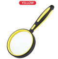 5-10X Adjustable Magnifying Glass with Non-Slip Rubber Handle, Kids Nature Explorer & Senior Reading Magnifier
