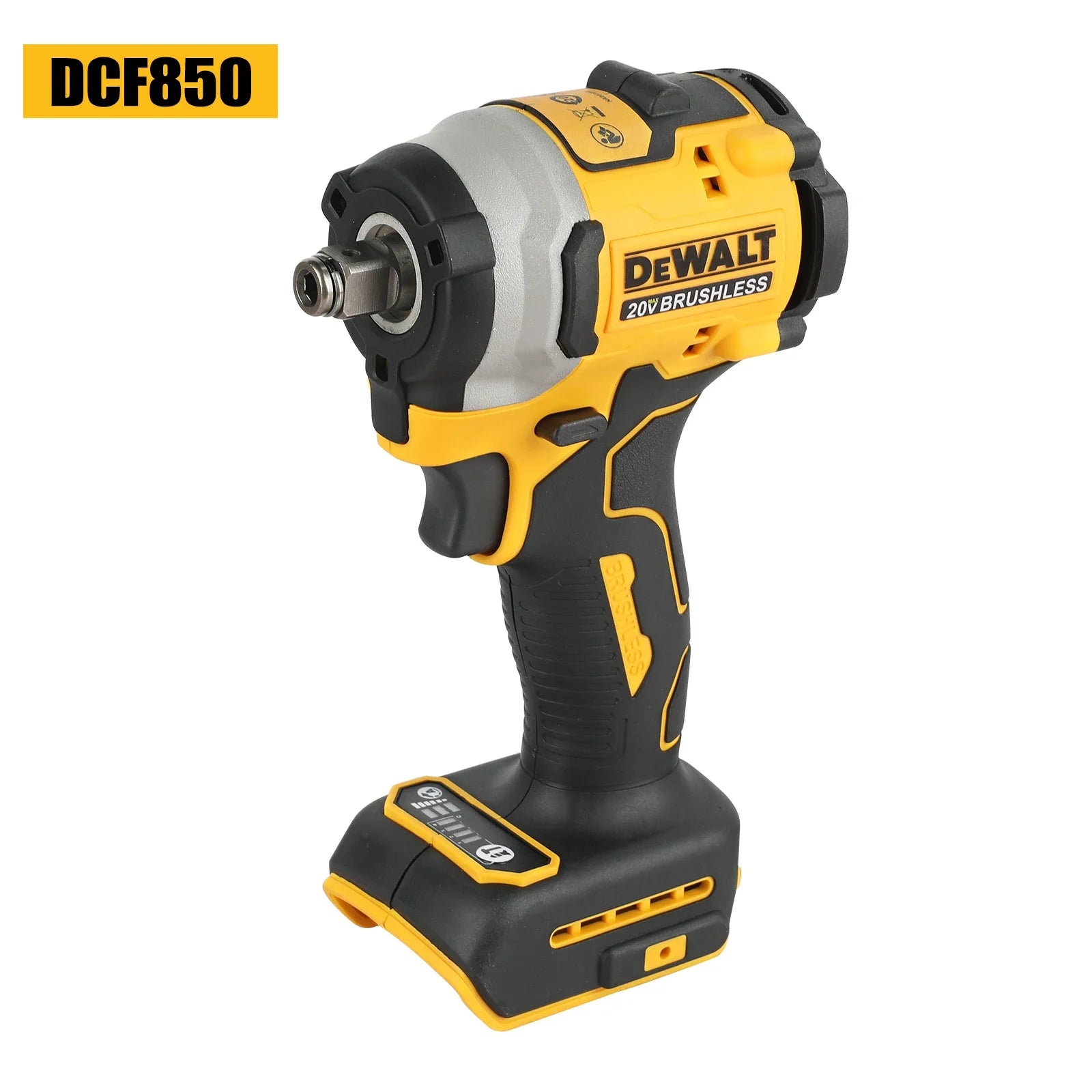 Electric Power Tool Combo Kit — Impact Wrench, Angle Grinder, Polisher and Impact/Hand Drill