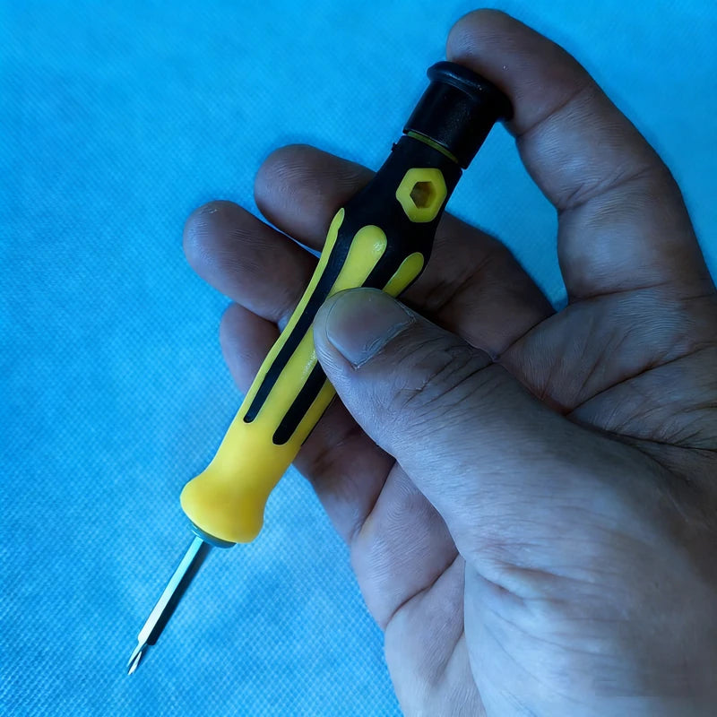 12-in-1 Magnetic Precision Screwdriver Set Multi-Bit Repair Kit for Electronics Phones and Watches