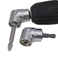 105° Right Angle Drill Adapter 61mm (2.4 in) — 1/4-inch Hex Magnetic Quick-Connect Corner Attachment