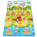 Waterproof Baby Play Mat 180x120 cm (71x47 in) 0.3 cm Soft Foam Crawling Mat for Kids Indoor Outdoor